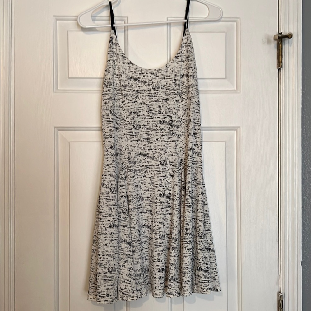 Black and white urban outfitters summer dress